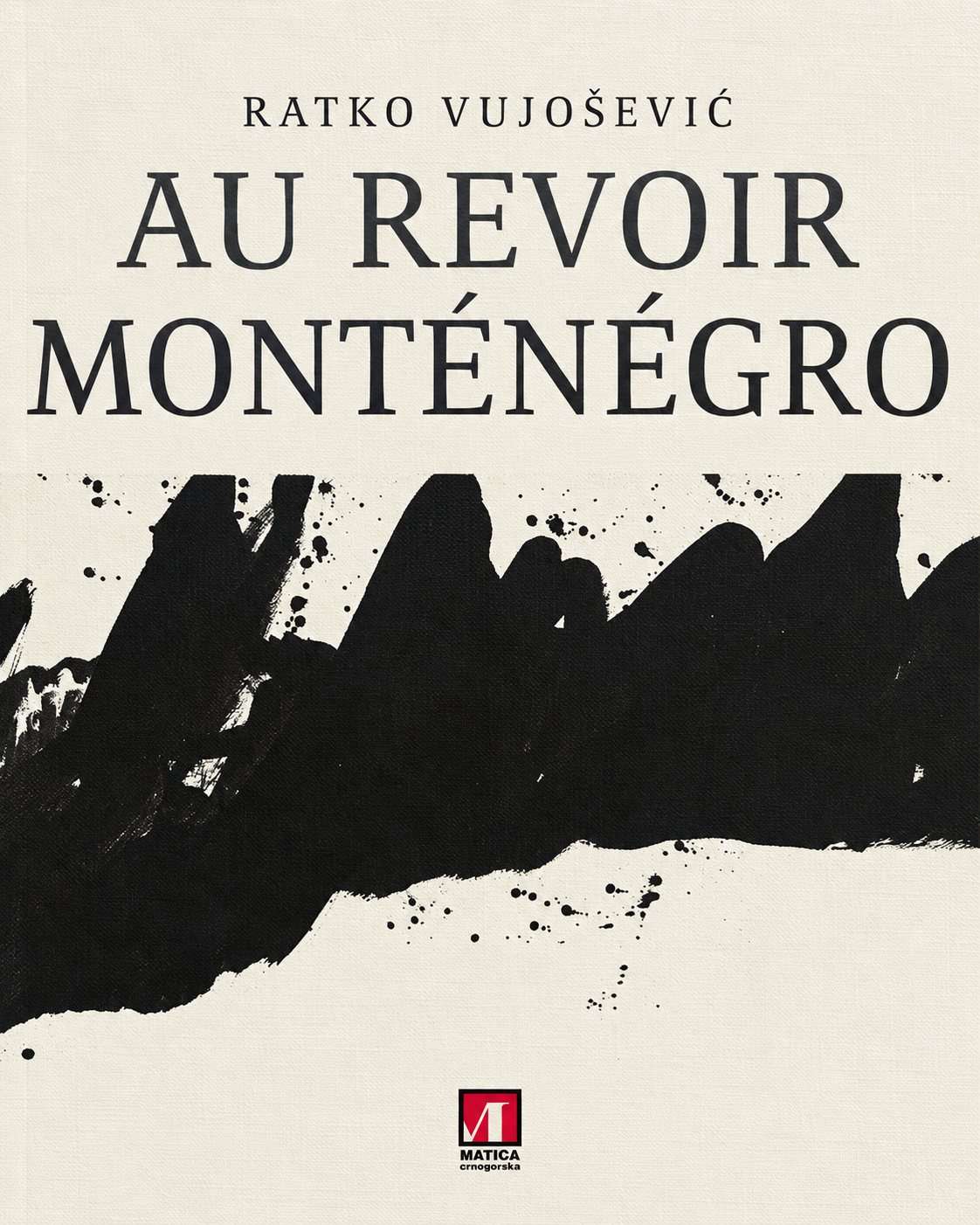 Au revoir Monténégro, cover