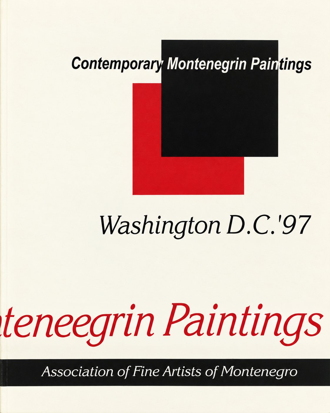 Contemporary Montenegrin Paintings cover